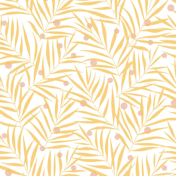 Create an exciting, playful space with our Bright Fronds Peel And Stick Removable Wallpaper.