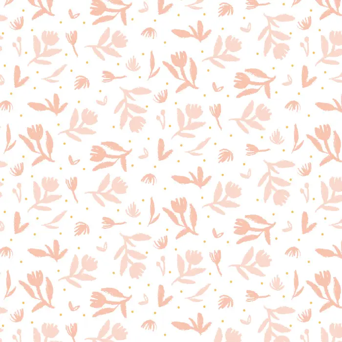 Transform your child's room into a flourishing garden with our Little Tulips peel and stick removable wallpaper.