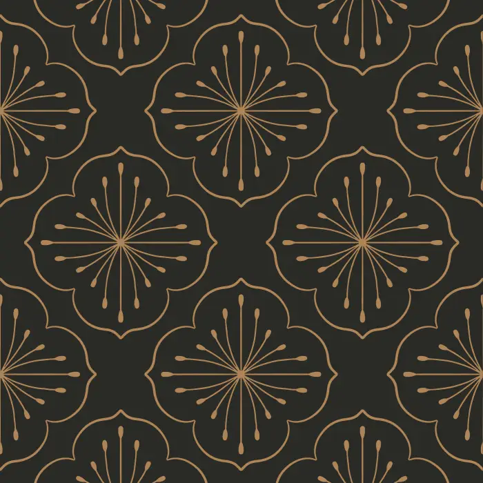 Our Floral Medallion peel and stick removable wallpaper adds an eye-catching design to any wall in your home.