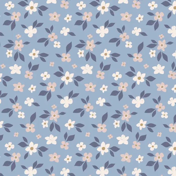 Add a garden of color to your interior design with our Pastel Blooms peel and stick removable wallpaper.