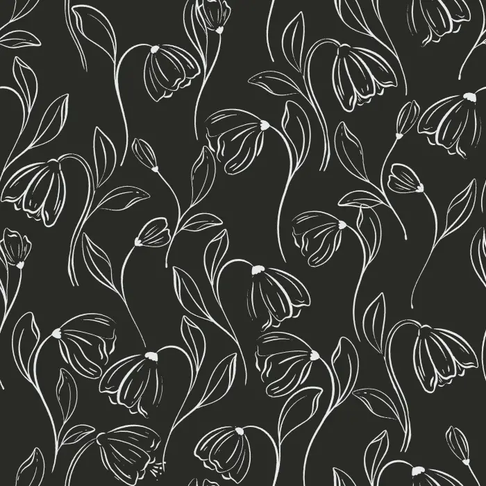Our Spring Snowdrops Peel and Stick Wallpaper add a classic look of nature to any wall in your home.