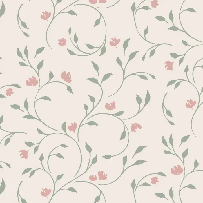Immerse yourself in a tranquil natural landscape with our Vintage Ivy Peel and Stick Wallpaper.