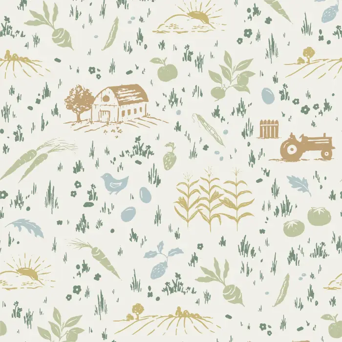 Our On The Farm Peel and Stick Wallpaper is sure to bring a rustic touch of the countryside to any wall in your home.