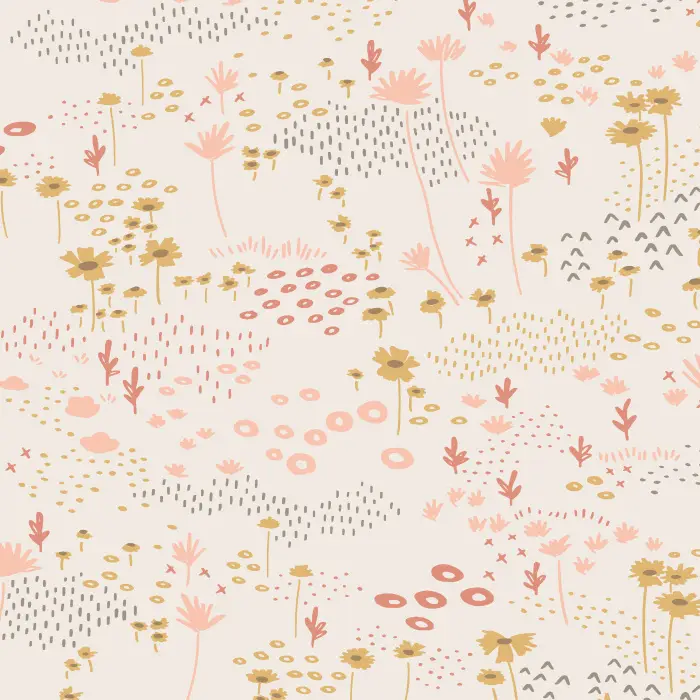 Create a touch of floral whimsy with our Desert Superbloom Peel and Stick Wallpaper.