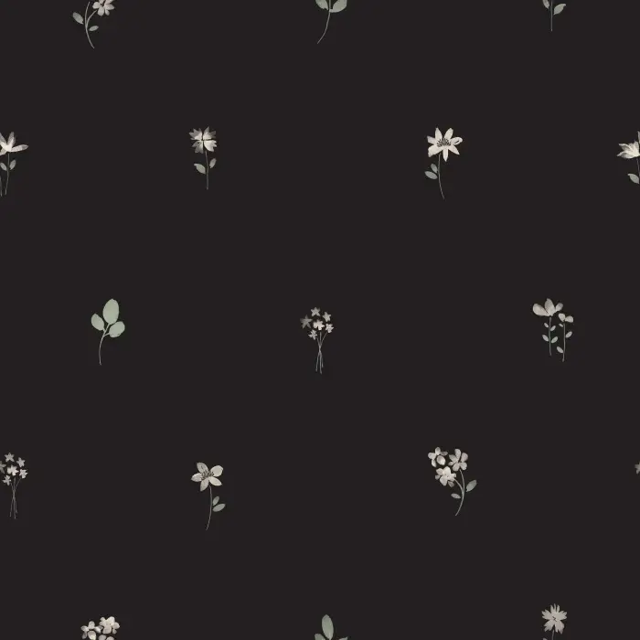 Our Pressed Flower Collection Peel and Stick Wallpaper adds a blooming garden anywhere in your home.