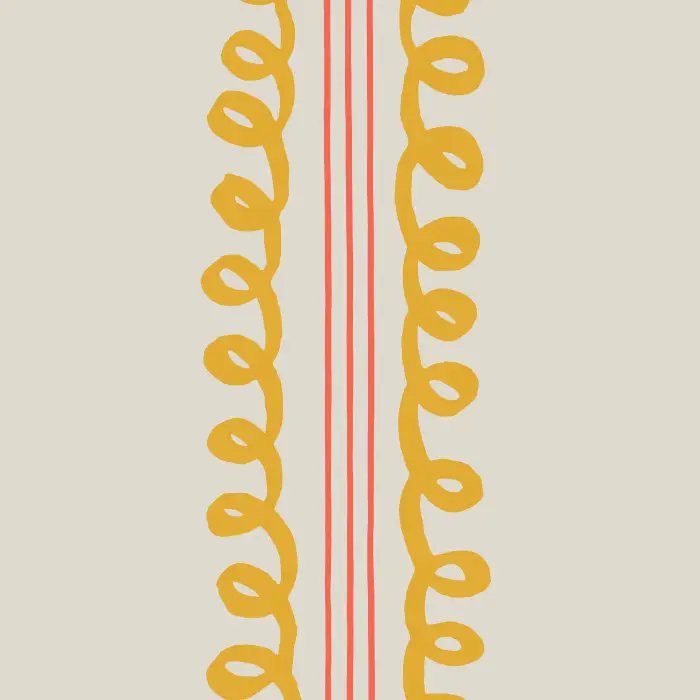 Step into a world of whimsy with Loopy Loop Peel And Stick Removable Wallpaper!