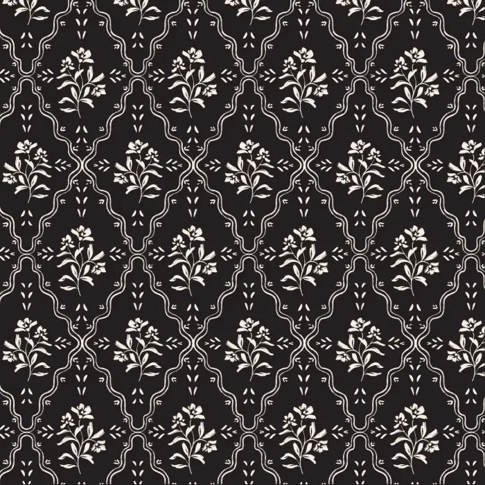 Our Wavy Blossom Peel And Stick Removable Wallpaper brings a classic floral design to any wall in your home.
